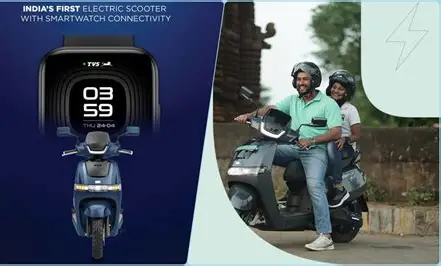 TVS and Noise partnership for India’s first EV-smartwatch integration